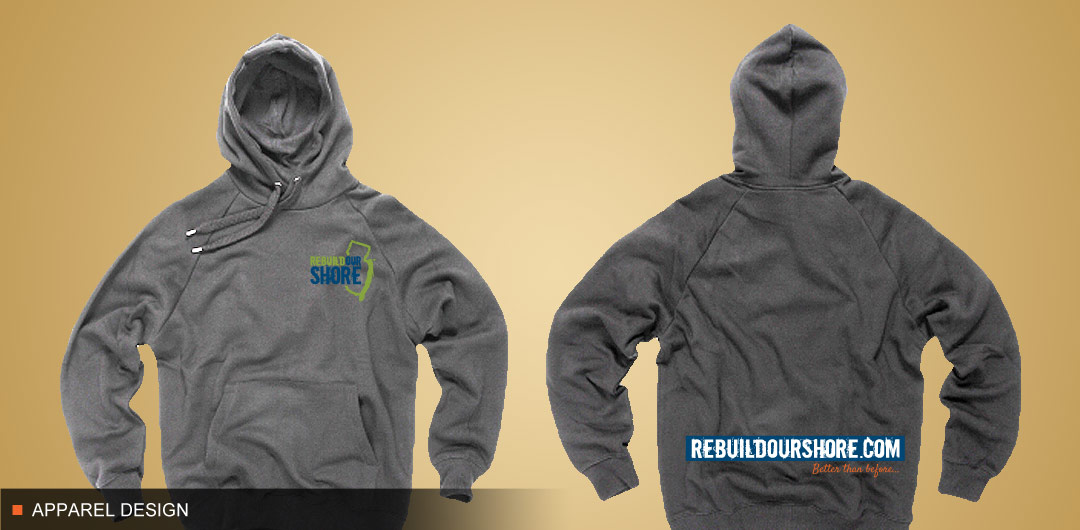 Rebuild Our Jersey Shore sweatshirts for charity