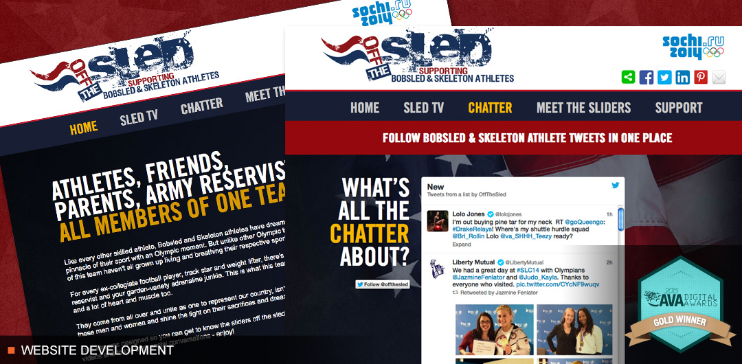 8fold OffTheSled ProBono Website Development for USA Bobsled & Skeleton