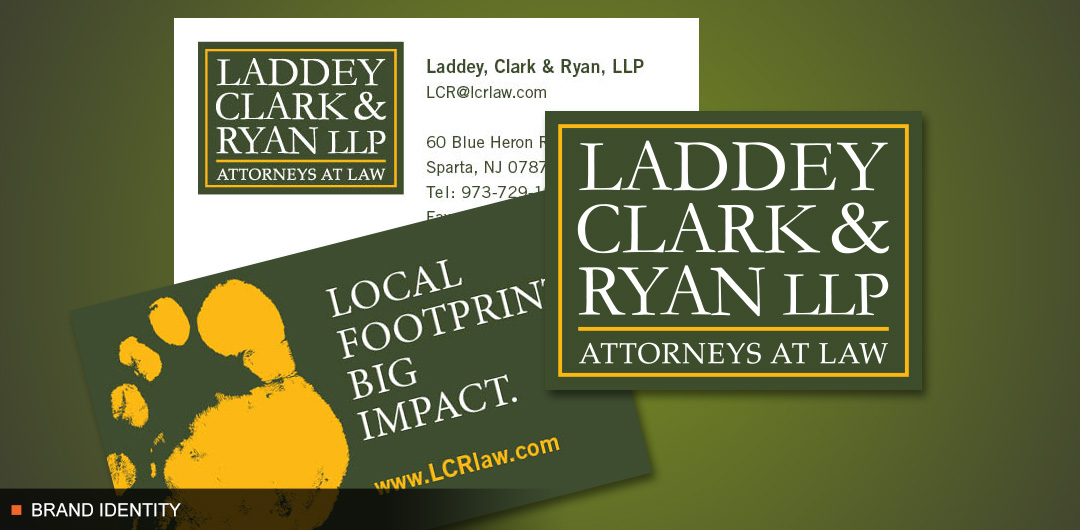 8fold Brand Identity development for Laddey, Clark & Ryan LLP